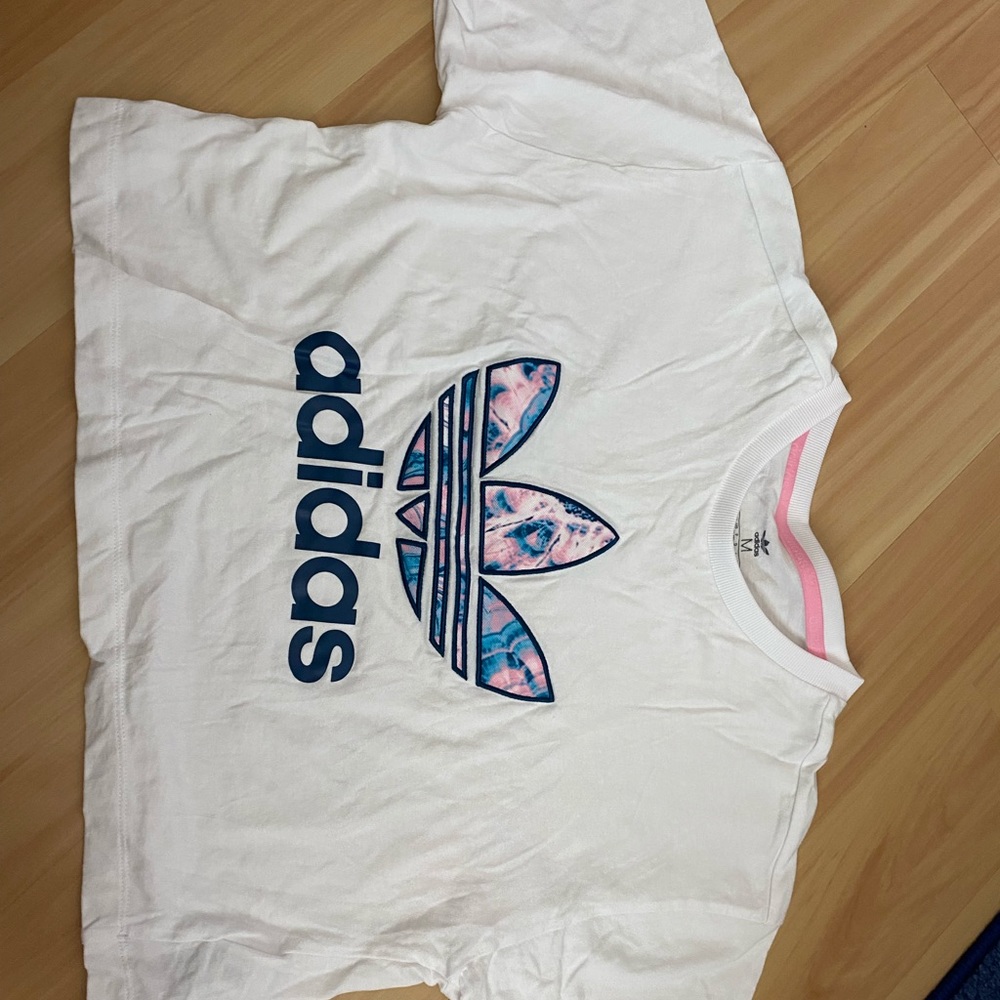 New Adidas Crop Top Size M